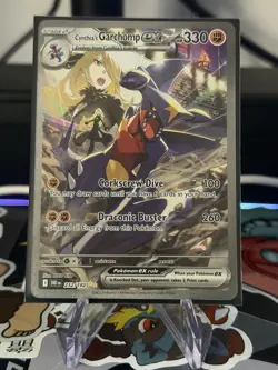Cynthia’s Garchomp ex Special Illustration Rare 232/182 Destined Rivals Pokemon - Image 1