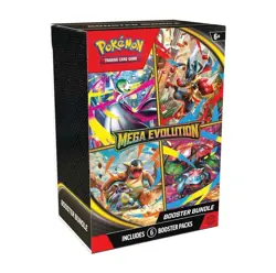 Pokemon TCG Mega Evolution Booster Bundle 6-Pack - Image 1