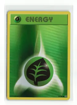 GRASS ENERGY 91/108 HOLO XY EVOLUTIONS POKEMON TCG NM-LP - Image 1
