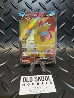 Pokemon TCG Evolving Skies Dragonite V Full Art Ultra Rare 191/203 ~ NM/MINT - Image 1