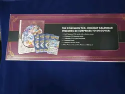 Pokemon TCG 2025 Holiday Advent Calendar Bundle Exclusive Sealed New - Image 3