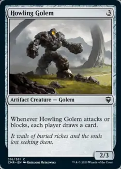 Howling Golem - Near Mint MTG Commander Legends - Image 1