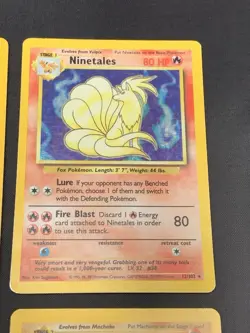 Vintage Pokemon Cards Rare Holo Lot WOTC Era Only - Mewtwo, Vaporeon, Machamp - Image 4