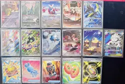 Pokemon Mega Evolution Illustration Rare/Ultra Rare Lot-16 Cards NM - Image 1