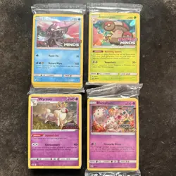 Lot of Sealed Build and Battle Promo Card Packs Unified Minds Cosmic Eclipse - Image 1
