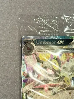 Umbreon Ex 060/131 Rare + SEALED Pokemon Prismatic Evolution Surprise Promo Card - Image 4