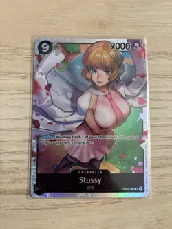 Stussy OP07-085 SR 500 Years in the Future English One Piece Card Game TCG - Image 1