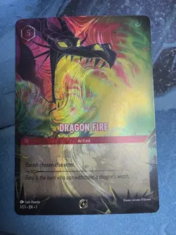 Dragon Fire - Disney Lorcana Promo Cards 1/C1 - Image 1