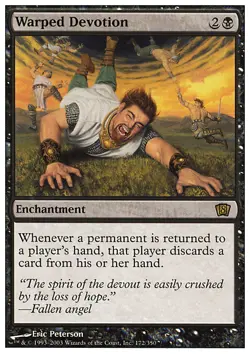 Magic the Gathering MTG Warped Devotion (172) Eighth Edition LP - Image 1