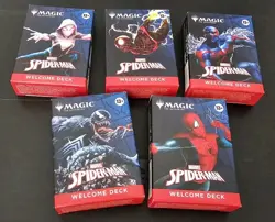 SDCC 2025 Exclusive Magic: The Gathering x Spiderman Complete Welcome Deck Set - Image 2