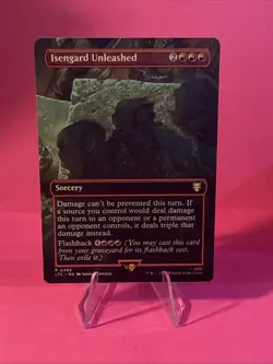 Isengard Unleashed (Borderless) Commander: the Lord of the Rings: Tales of... - Image 1