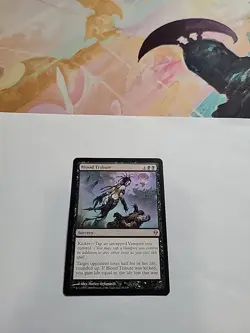 MTG - Blood Tribute _ Zendikar Regular Rare #81 - Image 2
