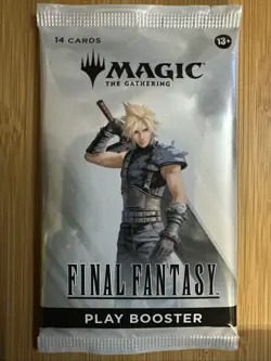 Magic The Gathering: Final Fantasy Play Booster Pack Sealed Free S/H - Image 1