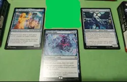 Spider-Man MtG Blue Lot, Spider-Man 2099: Rare Future Sight SPE 0006, 0007, 0005 - Image 1
