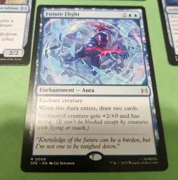 Spider-Man MtG Blue Lot, Spider-Man 2099: Rare Future Sight SPE 0006, 0007, 0005 - Image 3
