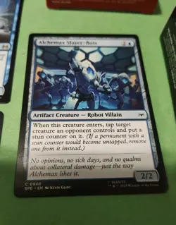 Spider-Man MtG Blue Lot, Spider-Man 2099: Rare Future Sight SPE 0006, 0007, 0005 - Image 5