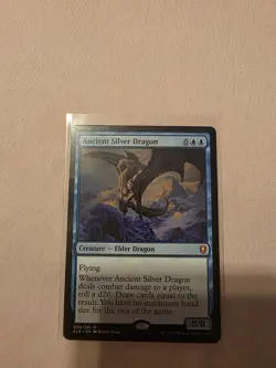 Ancient Silver Dragon Commander Legends: Battle for Baldur's Gate #056 Mythic - Image 1