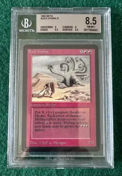 Rock Hydra - BETA - MTG - BGS 8.5 w/ 9 & 9.5. More Vintage MTG In My Store. - Image 1