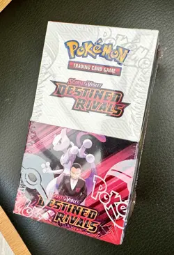 Pokemon TCG Destined Rivals Half Booster Box (18 Packs) Sealed - Image 1