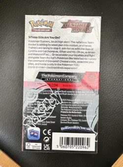 Pokemon TCG Destined Rivals Half Booster Box (18 Packs) Sealed - Image 5