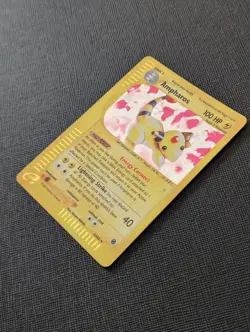 Ampharos Holo Rare Expedition Set 21/165 Pokemon 2002 WOTC e-Reader NM Vintage - Image 2