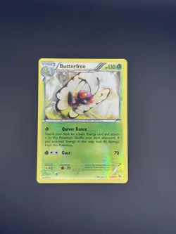Pokemon TCG - Butterfree 3/106 Flashfire Reverse Holo Rare - LP - Image 1