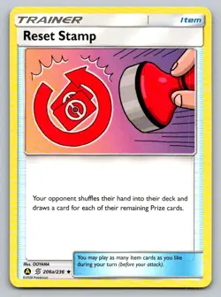 Pokemon TCG Reset Stamp 206a/236 - Image 1