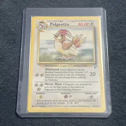 Pokemon TCG Pidgeotto 028/130 Base Set 2 Vintage WoTC NM - Image 1