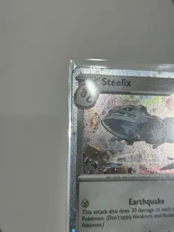 Pokemon Paradox Rift Steelix 125/182 Cosmos Holo Exclusive Promo NM - Image 5