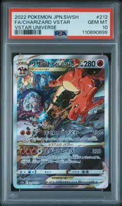 2022 POKEMON JPN SWORD & SHIELD VSTAR UNIVERSE FULL ART/CHARIZARD VSTAR PSA 10 - Image 1