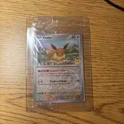 Eevee - (Pokemon Day 2025) (Reverse Cosmos Holo) SEALED - Image 1