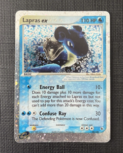 Lapras ex #99/109 Ultra Rare Pokemon EX Ruby And Sapphire & English 2003 MP - Image 1