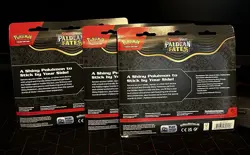 Pokemon Paldean Fates Tech Sticker Collection Sealed Lot Of 3 - Image 2