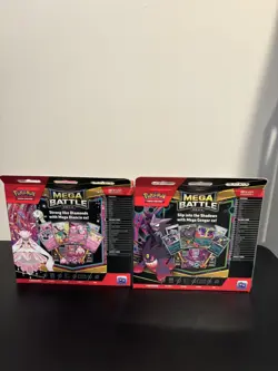 Pokemon Mega Battle Deck Set of 2 (1 of each) Gengar/Diancie ex English IN HAND - Image 3