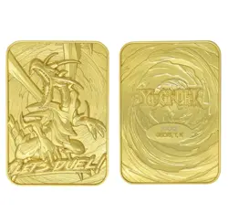 Yugioh Red-Eyes Black Dragon Limited Edition 24 Karat Gold Plated Metal Card New - Image 4