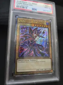 2025 YU-GI-OH! RA04-EN001 QUARTER CENTURY DARK MAGICIAN PSA 10 - Image 4