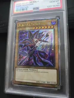 2025 YU-GI-OH! RA04-EN001 QUARTER CENTURY DARK MAGICIAN PSA 10 - Image 5
