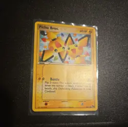 Pichu Bros 16/17 Pokemon Card TCG Non-Holo Nintendo Pop Series 3 MP - Image 1