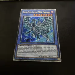 Blue-Eyes Chaos Max Dragon RA04-EN051 Quarter Century Rare Yugioh Card Mint 1st - Image 1