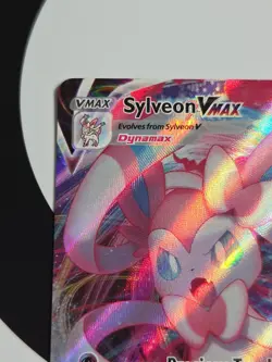 Sylveon VMAX 075/203 SWSH07 Evolving Skies Holo Ultra Rare Pokemon Card NM Eng - Image 3