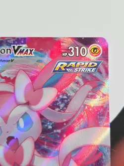 Sylveon VMAX 075/203 SWSH07 Evolving Skies Holo Ultra Rare Pokemon Card NM Eng - Image 4