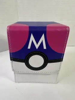 Pokemon TCG Master Ball Deck Box - Magnetic Case, 100+ Card Capacity - Image 1