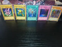 Vintage Yu-Gi-Oh TCG Card Lot of 5 Holos Limited/Unlimited Check Photos! - Image 1