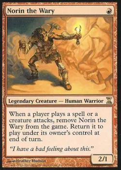 Norin the Wary - Light Play MTG Time Spiral - Image 1