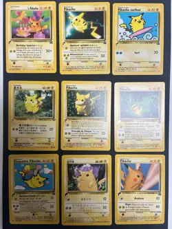 Promo Pikachu World Collection 2000 Pokemon Cards - Complete set with binder - B - Image 4