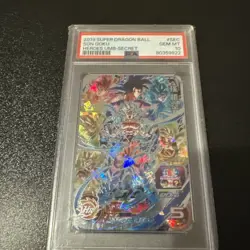 PSA10 Son Goku UM8-SEC Super Dragon Ball Heroes Japanese Card 2019 GEM MINT - Image 1