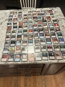 Mtg Rare Lot x100 - Magic The Gathering Rare Card Lot Mtg Rares LP-Played - Image 1