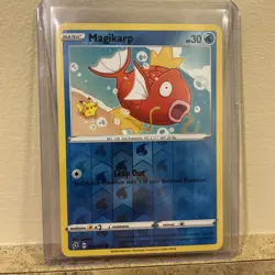Magikarp 039/192 Reverse Holo Ft. Pikachu Rebel Clash Pokemon Card - Image 1