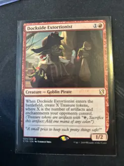 Dockside Extortionist - Commander 2019 #024/302 MTG Magic The Gathering - Image 1