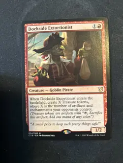 Dockside Extortionist - Commander 2019 #024/302 MTG Magic The Gathering - Image 2